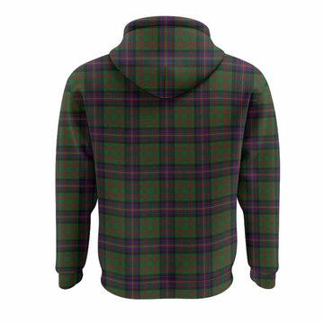 Cochrane Tartan Crest Hoodie Ferocious Lion Style