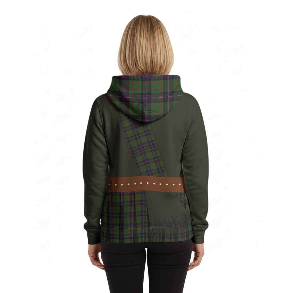 Cochrane Tartan Crest Hoodie Kilt Costume Style