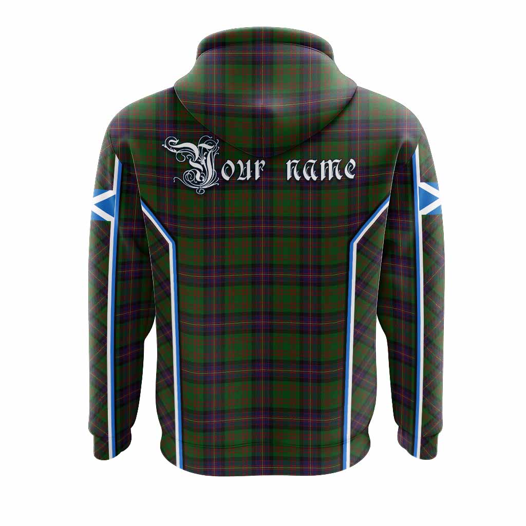 Cochrane Tartan Crest Hoodie Scotland Coat of Arm Flag Style - Tartan Vibes Clothing