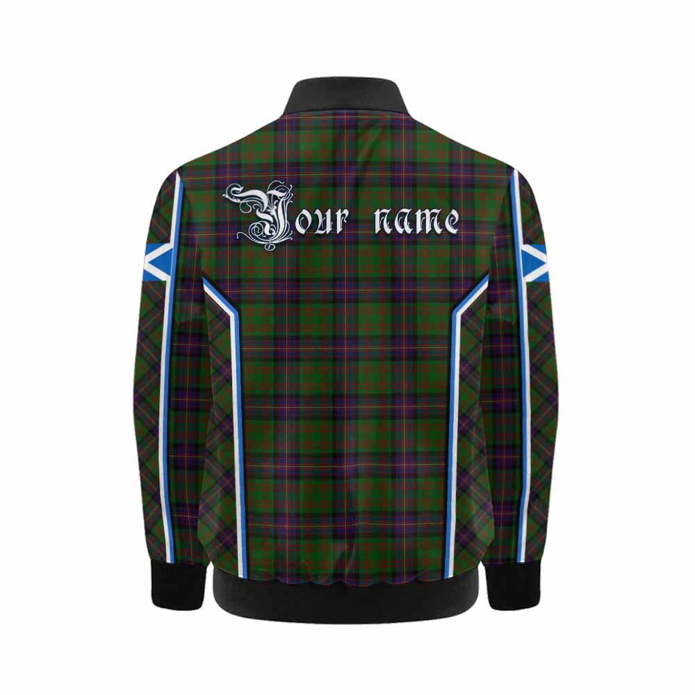 Cochrane Tartan Crest Kid Bomber Jacket Scotland Coat of Arm Flag Style - Tartan Vibes Clothing