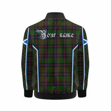 Cochrane Tartan Crest Kid Bomber Jacket Scotland Coat of Arm Flag Style