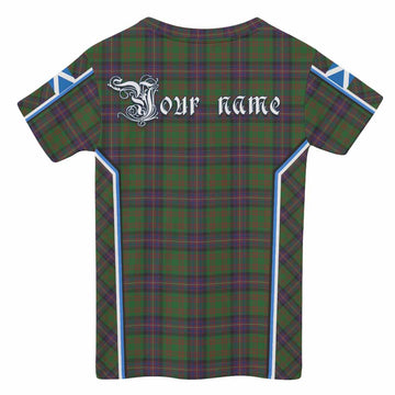 Cochrane Tartan Crest Kid T-shirt Scotland Coat of Arm Flag Style