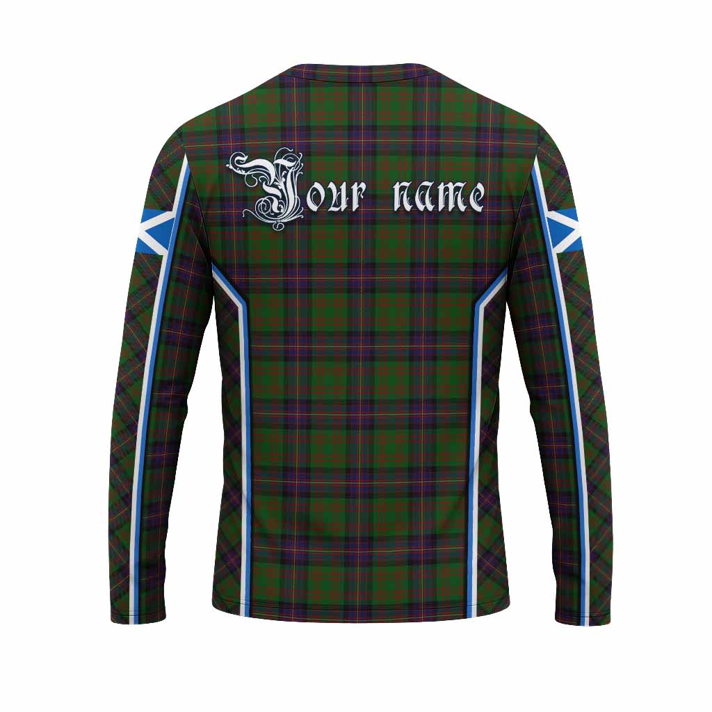 Cochrane Tartan Crest Long Sleeve T-Shirt Scotland Coat of Arm Flag Style - Tartan Vibes Clothing