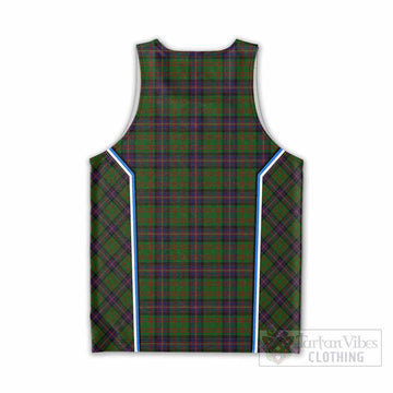 Cochrane Tartan Crest Men Tank Top Scotland Coat of Arm Flag Style - Tartan Vibes Clothing