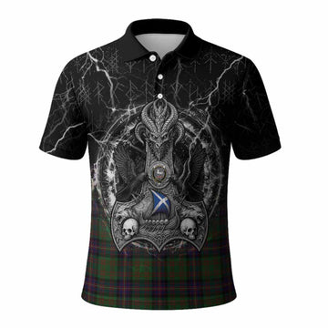 Cochrane Tartan Crest Polo Shirt Celtic Odin's Raven Legacy