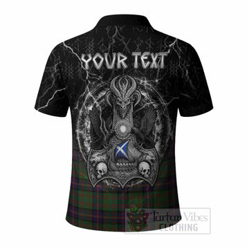 Cochrane Tartan Crest Polo Shirt Celtic Odin's Raven Legacy