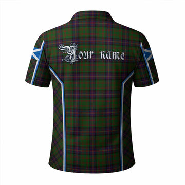 Cochrane Tartan Crest Polo Shirt Scotland Coat of Arm Flag Style - Tartan Vibes Clothing