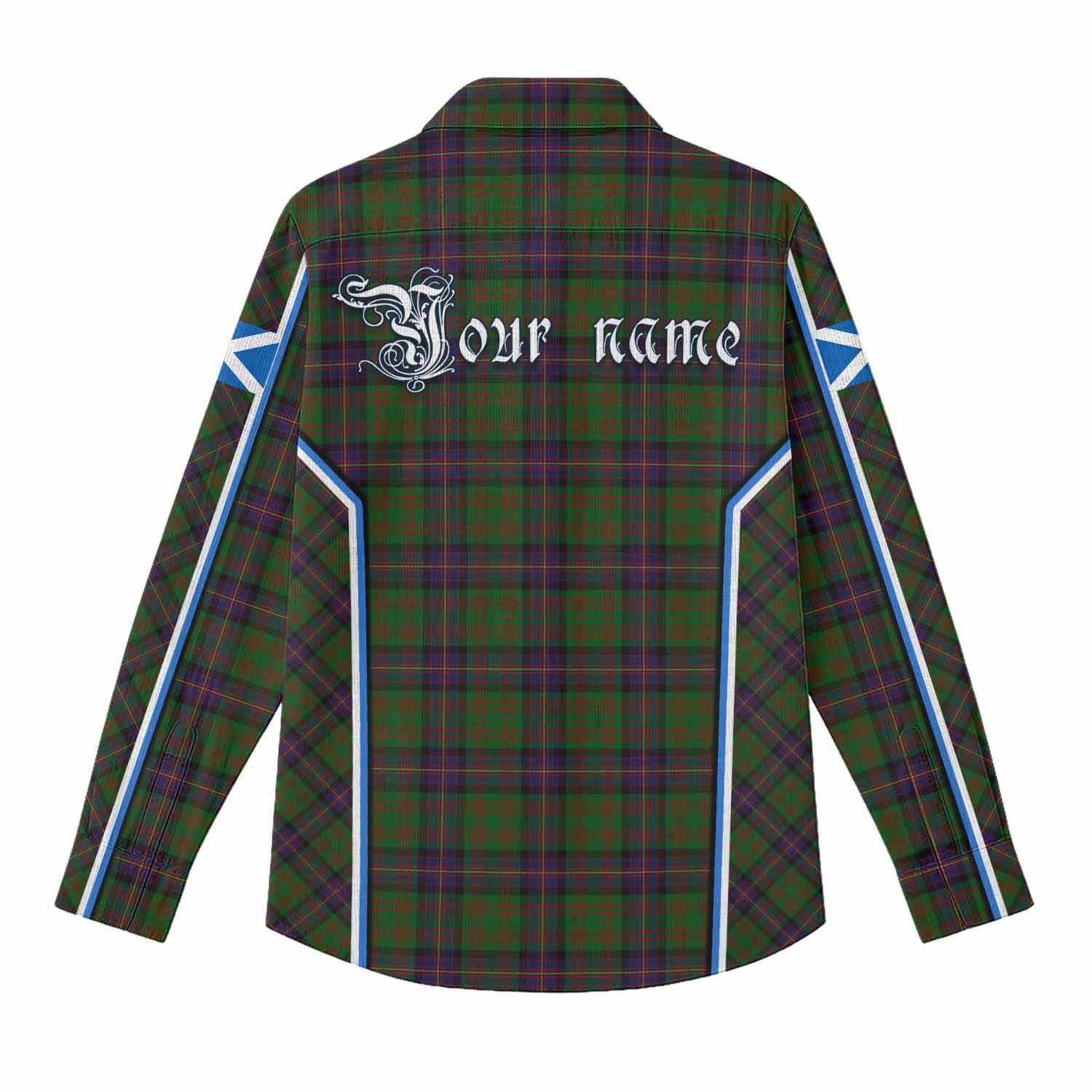Cochrane Tartan Crest Women Casual Shirt Scotland Coat of Arm Flag Style - Tartan Vibes Clothing