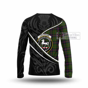 Cochrane Tartan Family Crest Long Sleeve T-Shirt Celtic Scottish Thistle Floral - Tartan Vibes Clothing