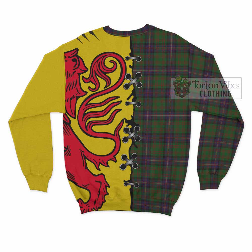 Cochrane Tartan Family Crest Sweatshirt Lion Rampant Honor - Tartan Vibes Clothing