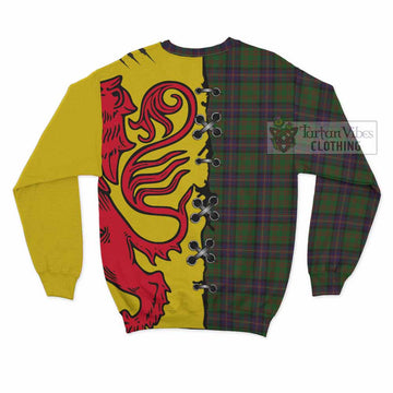 Cochrane Tartan Family Crest Sweatshirt Lion Rampant Honor - Tartan Vibes Clothing