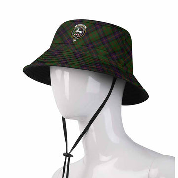 Cochrane Tartan Fishing Hat with Family Crest