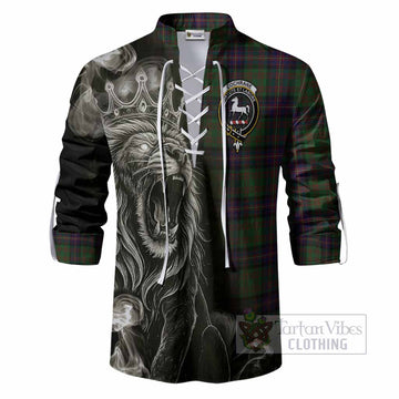 Cochrane Tartan Ghillie Shirt Roaring Lion Heritage