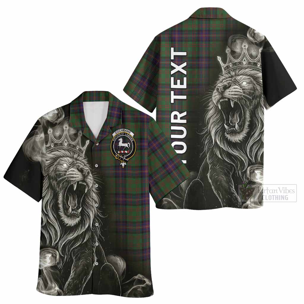 Cochrane Tartan Hawaiian Shirt Roaring Lion Heritage