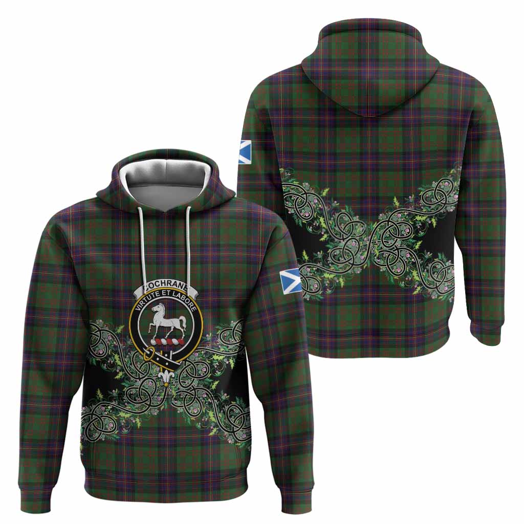 Cochrane Tartan Hoodie Thistle Scottish Spirit