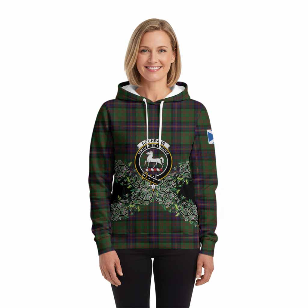 Cochrane Tartan Hoodie Thistle Scottish Spirit