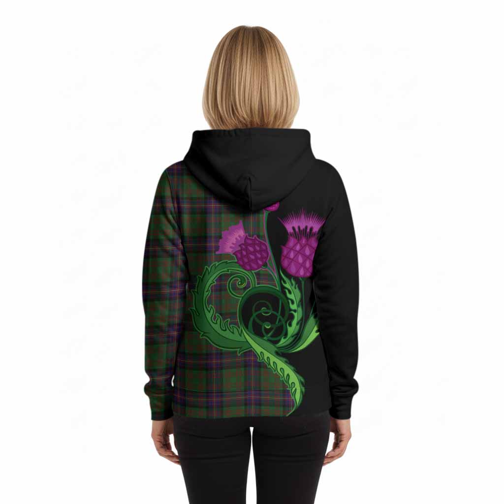 Cochrane Tartan Hoodie Traditional Scottish Thistle