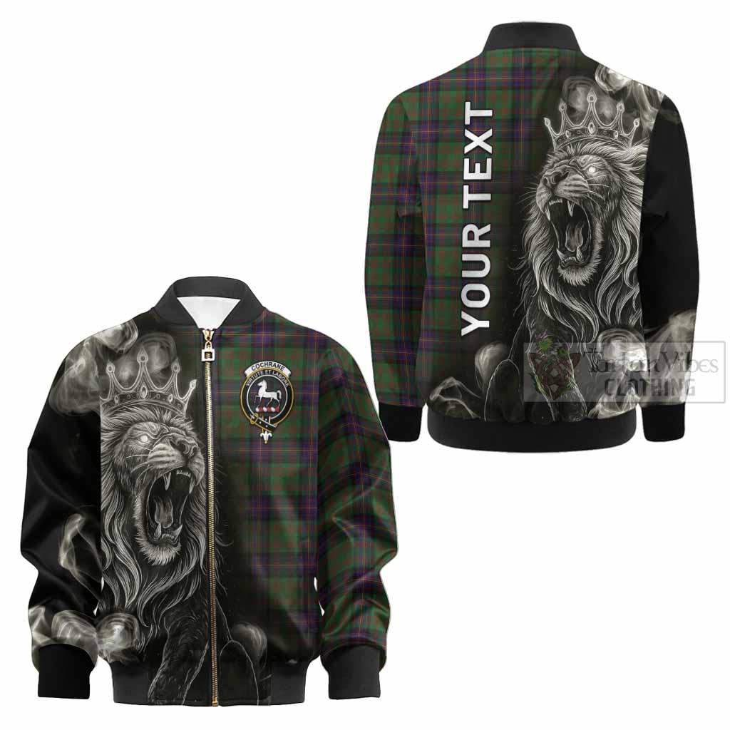 Cochrane Tartan Kid Bomber Jacket Roaring Lion Heritage