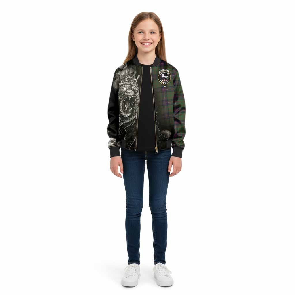 Cochrane Tartan Kid Bomber Jacket Roaring Lion Heritage