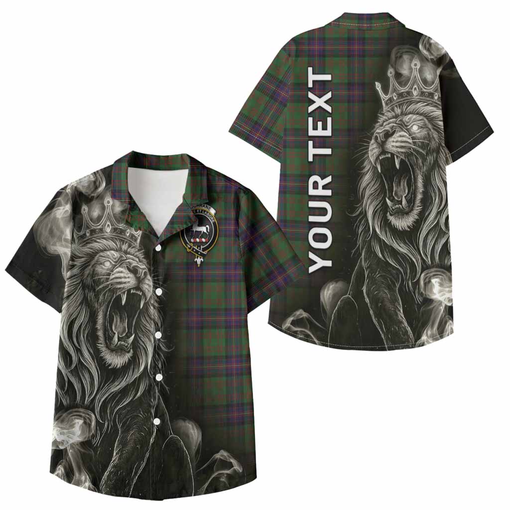 Cochrane Tartan Kid Hawaiian Shirt Roaring Lion Heritage
