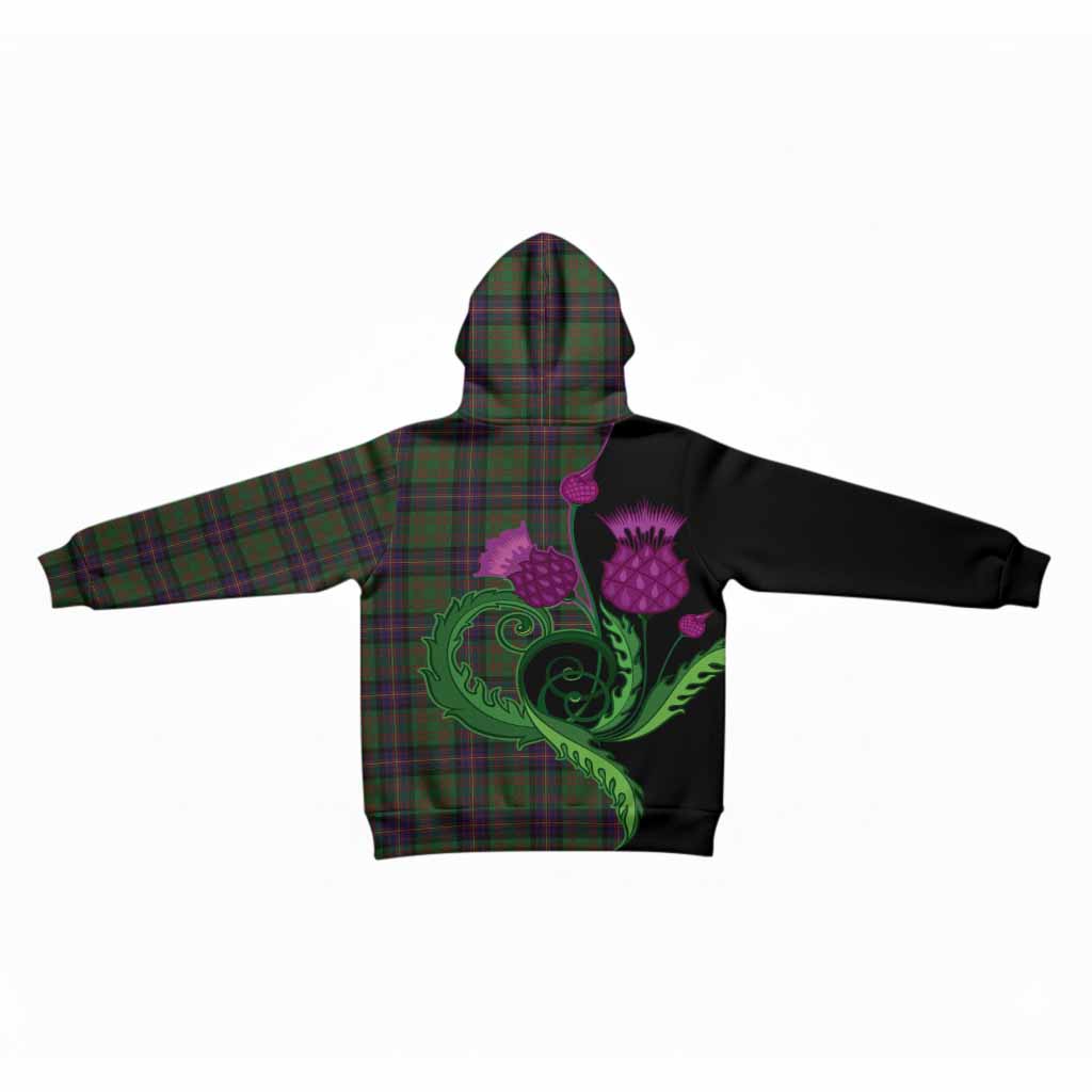 Cochrane Tartan Kid Hoodie Traditional Scottish Thistle