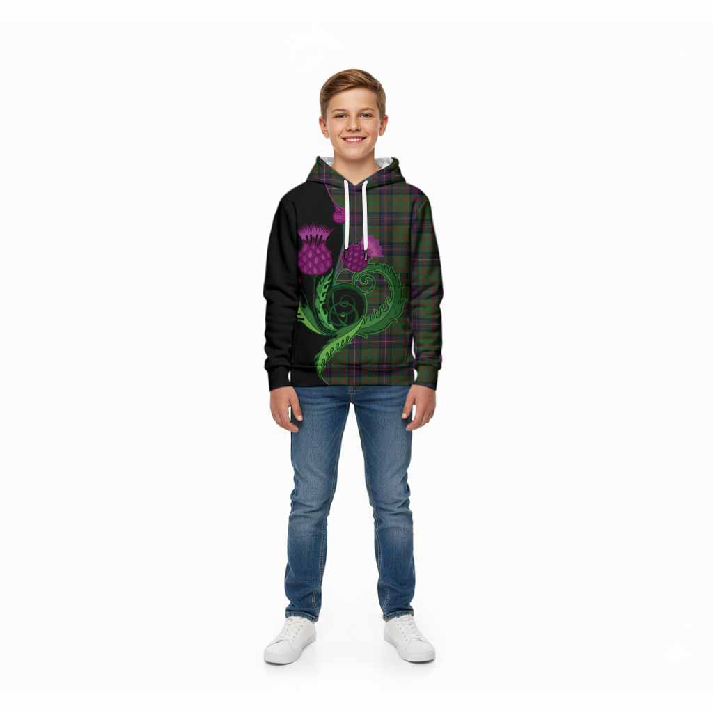Cochrane Tartan Kid Hoodie Traditional Scottish Thistle