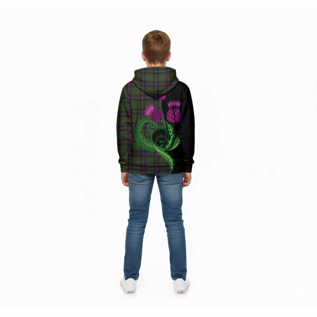 Cochrane Tartan Kid Hoodie Traditional Scottish Thistle