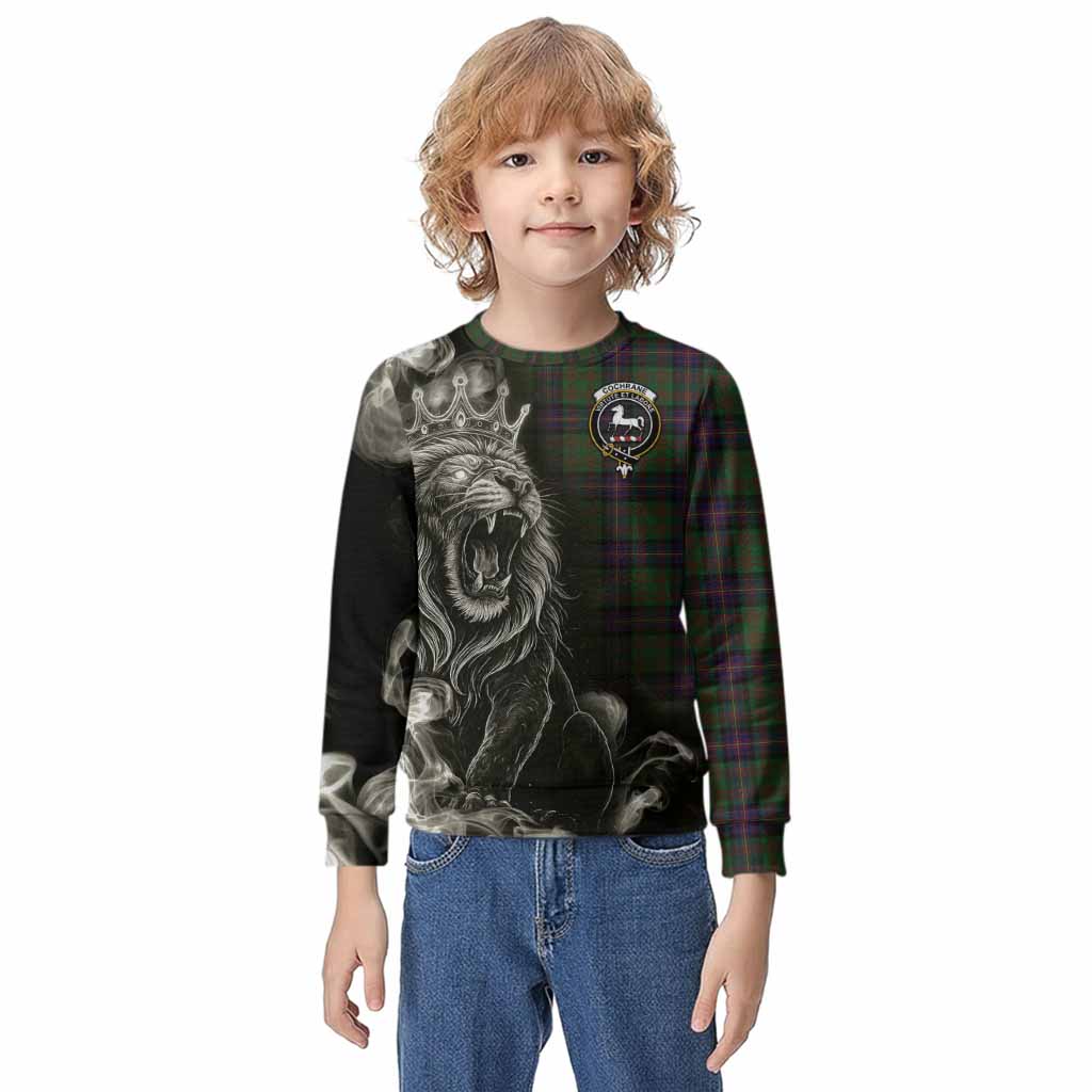 Cochrane Tartan Kid Knitted Sweatshirt Roaring Lion Heritage