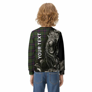 Cochrane Tartan Kid Knitted Sweatshirt Roaring Lion Heritage