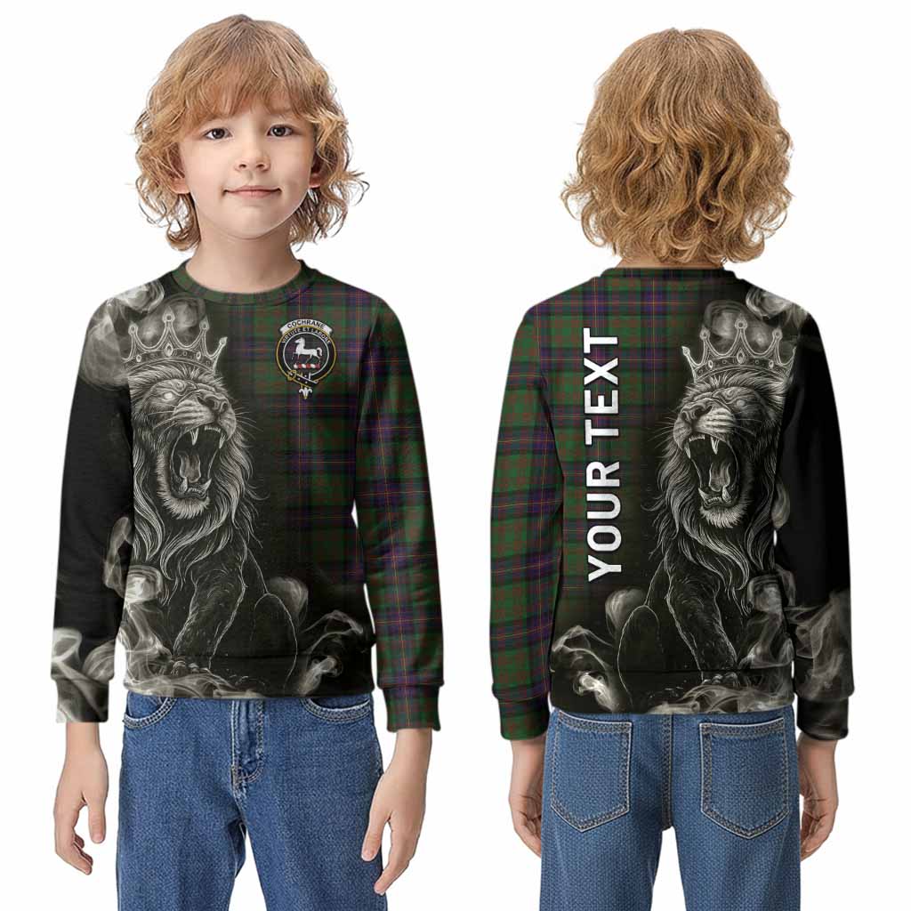 Cochrane Tartan Kid Knitted Sweatshirt Roaring Lion Heritage