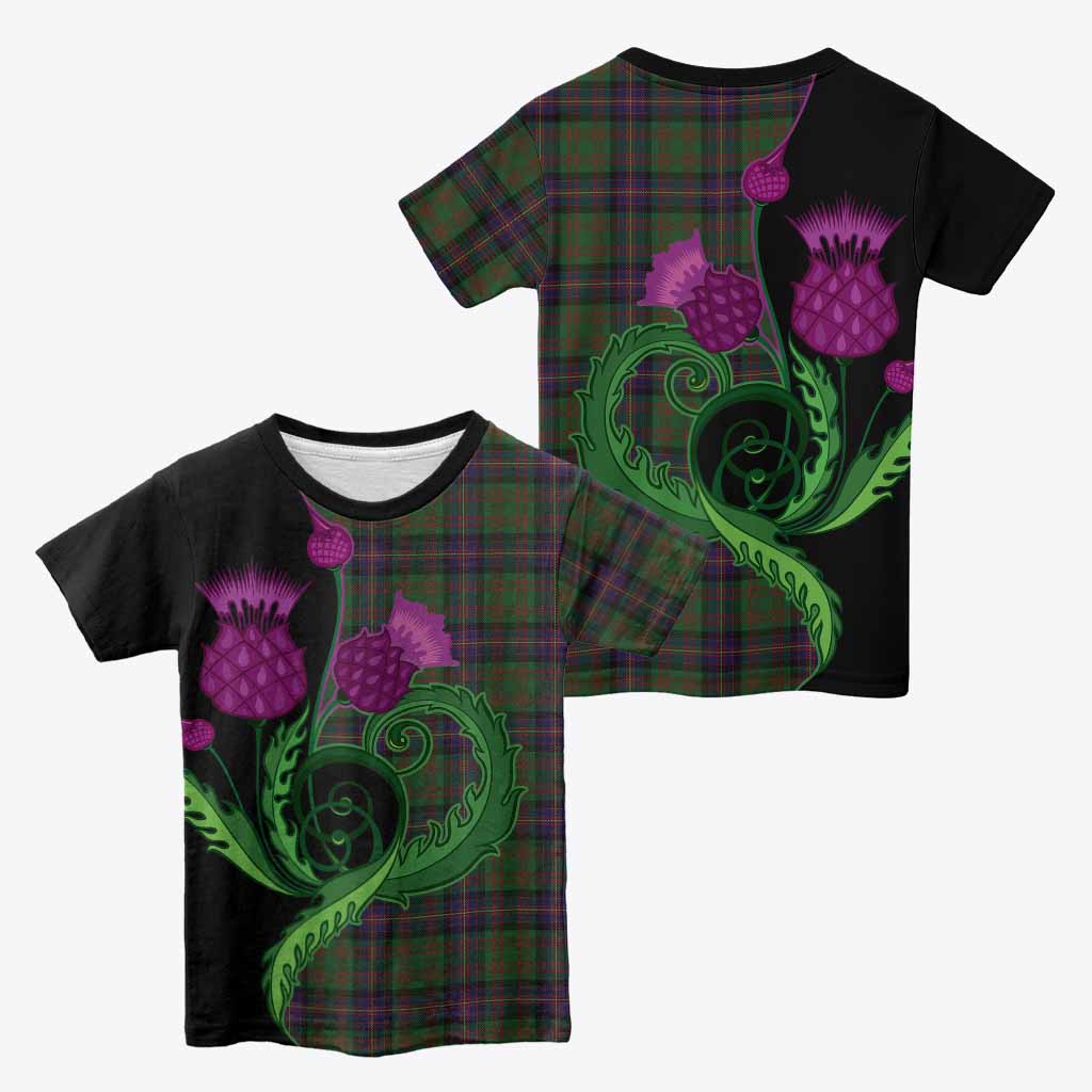 Cochrane Tartan Kid T-shirt Traditional Scottish Thistle