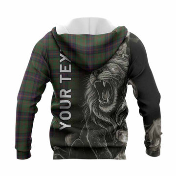 Cochrane Tartan Knitted Hoodie Roaring Lion Heritage