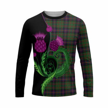 Cochrane Tartan Long Sleeve T-Shirt Traditional Scottish Thistle