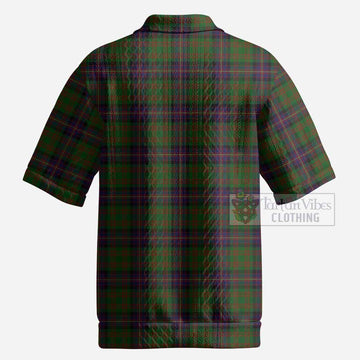 Cochrane Tartan Men’s Polo Sweater Top with Family Crest