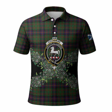 Cochrane Tartan Polo Shirt Thistle Scottish Spirit