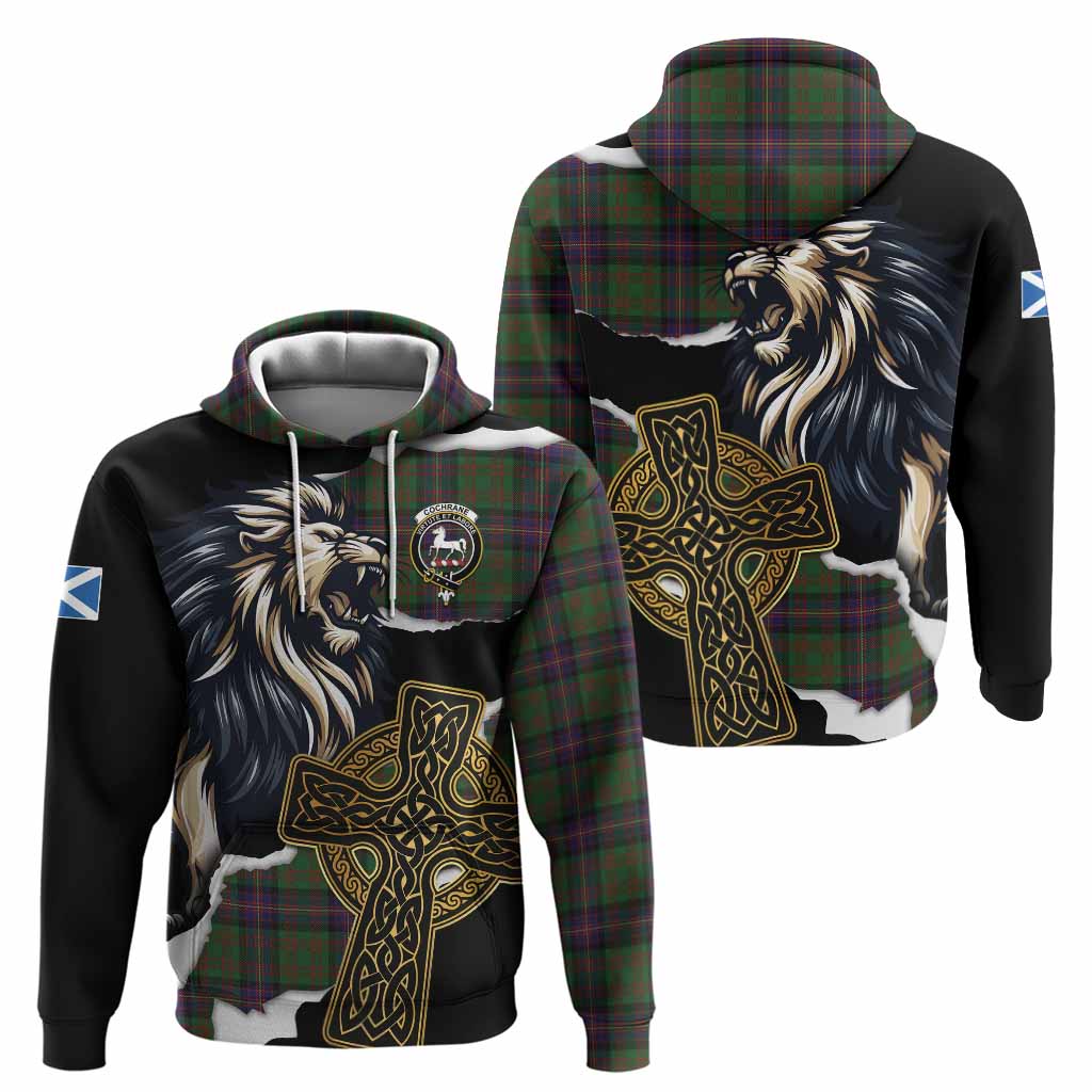 Cochrane Tartan Scottish Hoodie Lion Celtic Heritage