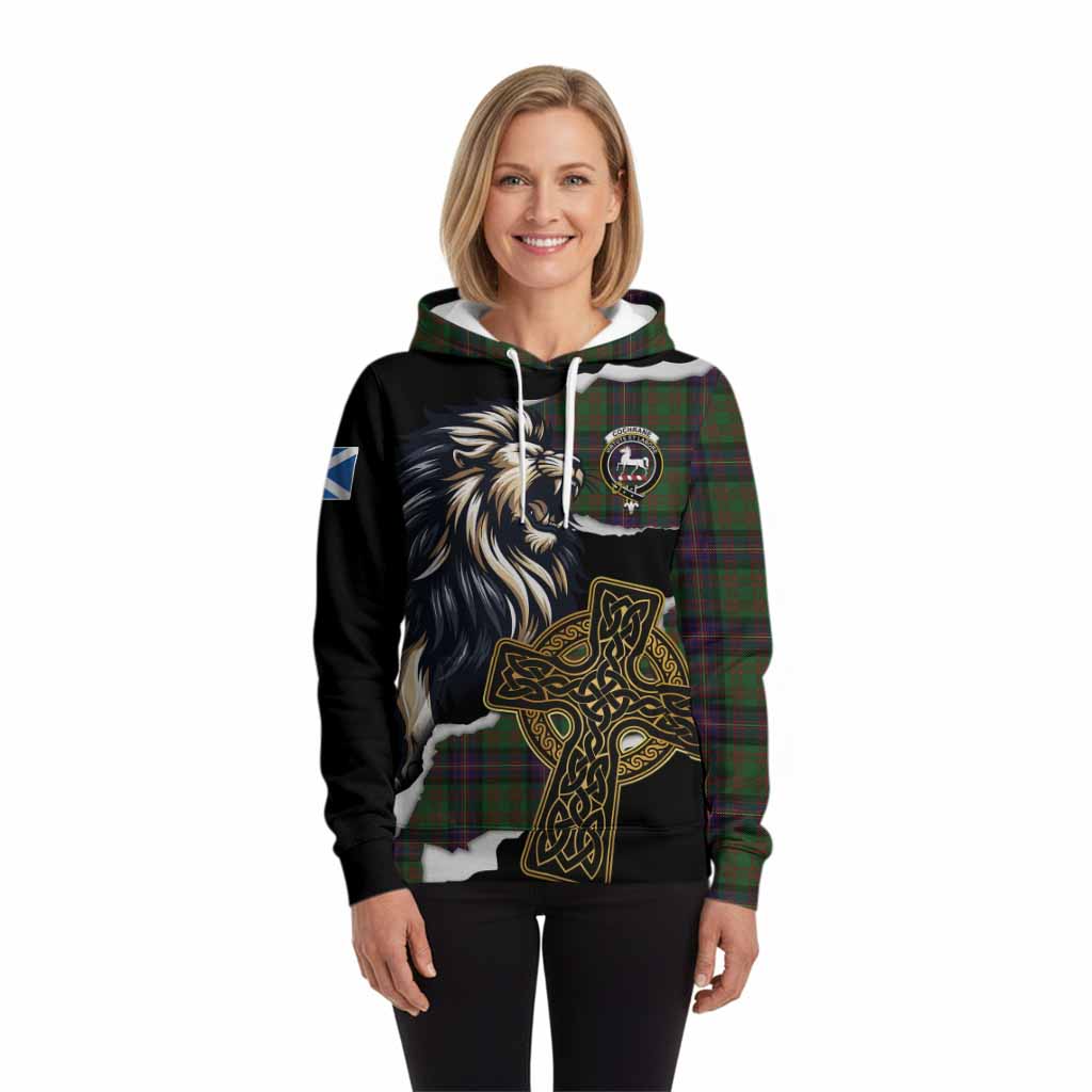 Cochrane Tartan Scottish Hoodie Lion Celtic Heritage