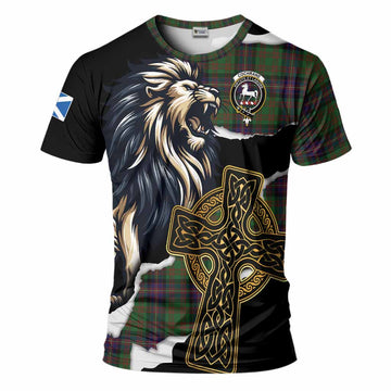 Cochrane Tartan Scottish T-Shirt Lion Celtic Heritage