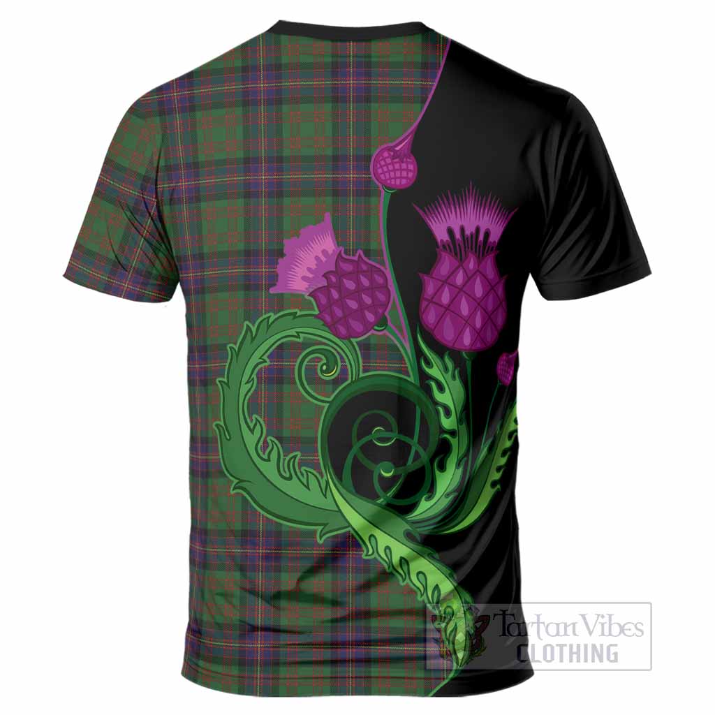 Cochrane Tartan T-Shirt Traditional Scottish Thistle