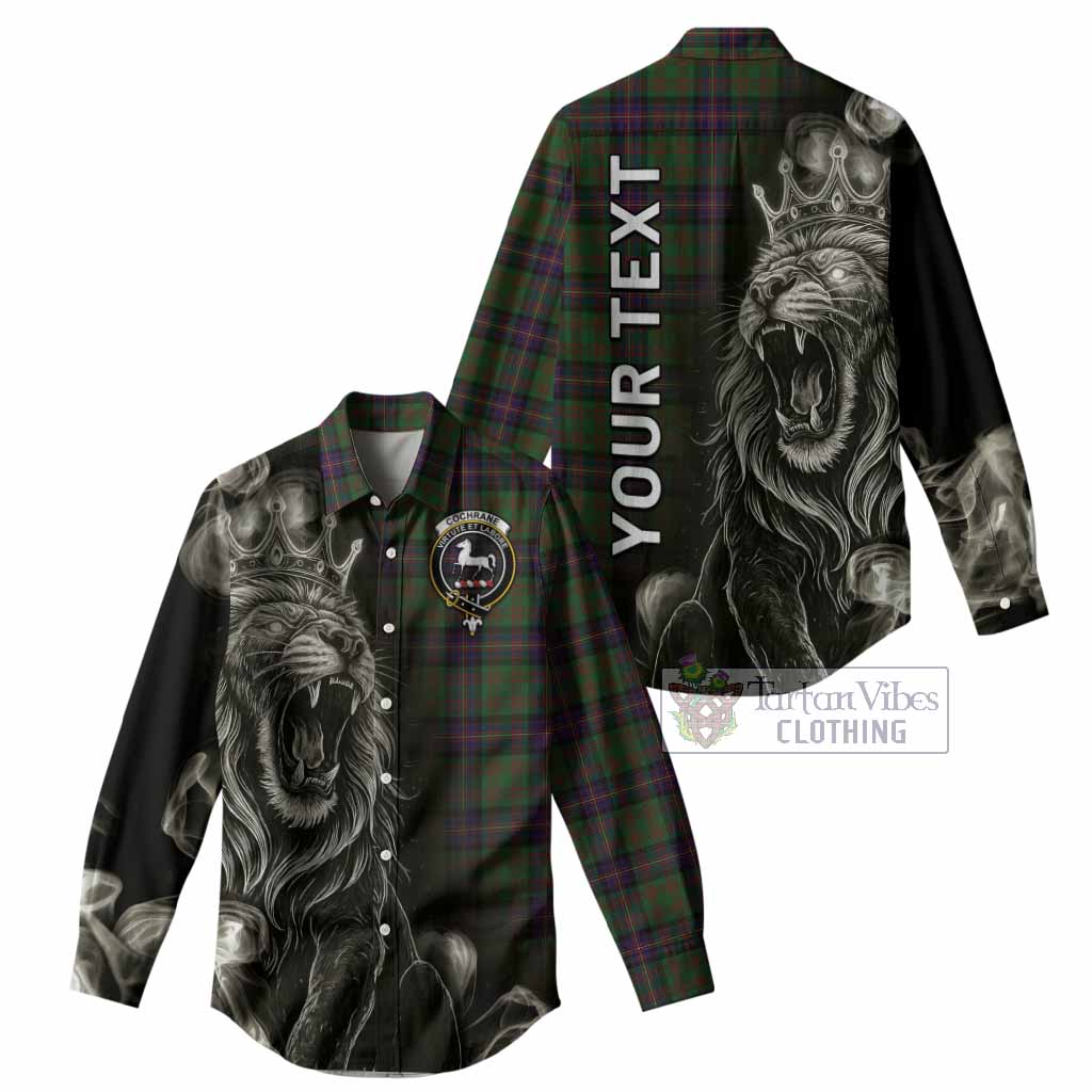 Cochrane Tartan Women Casual Shirt Roaring Lion Heritage