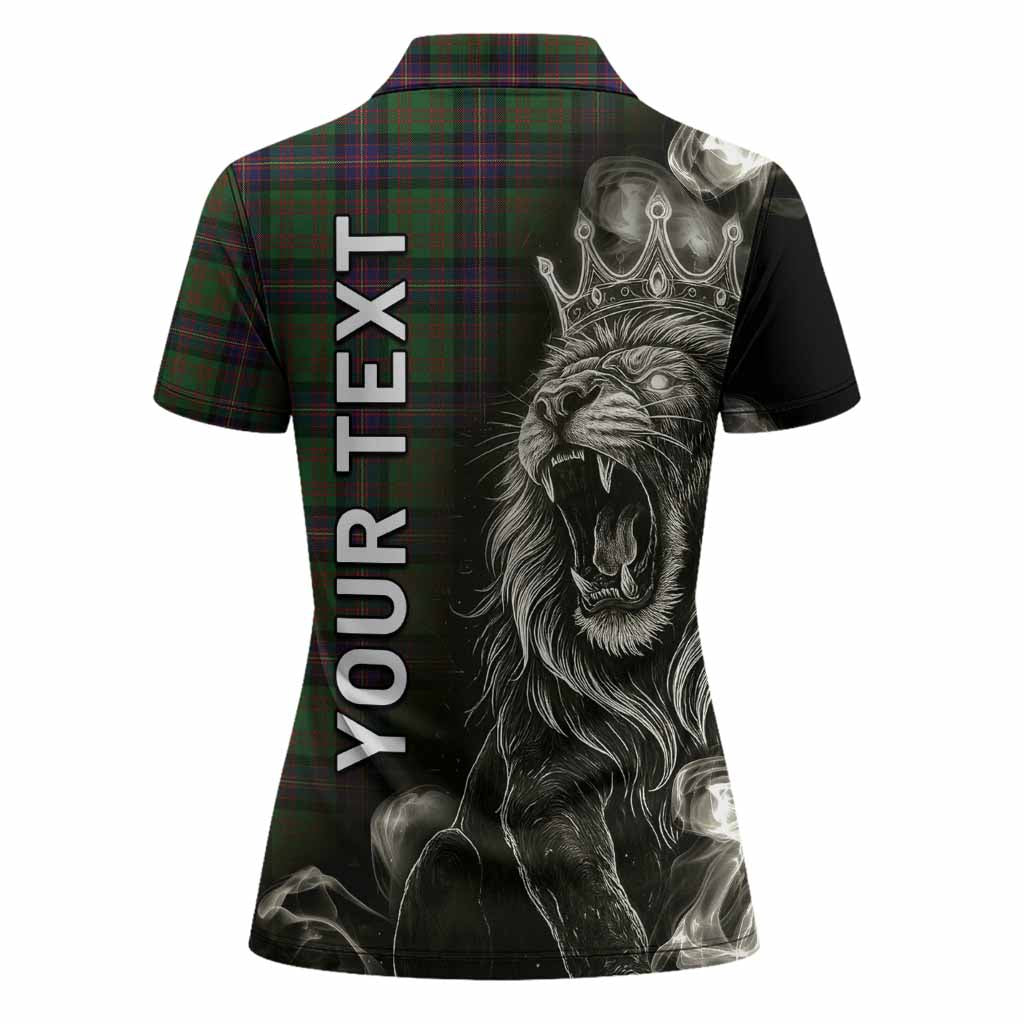Cochrane Tartan Women Polo Shirt Roaring Lion Heritage