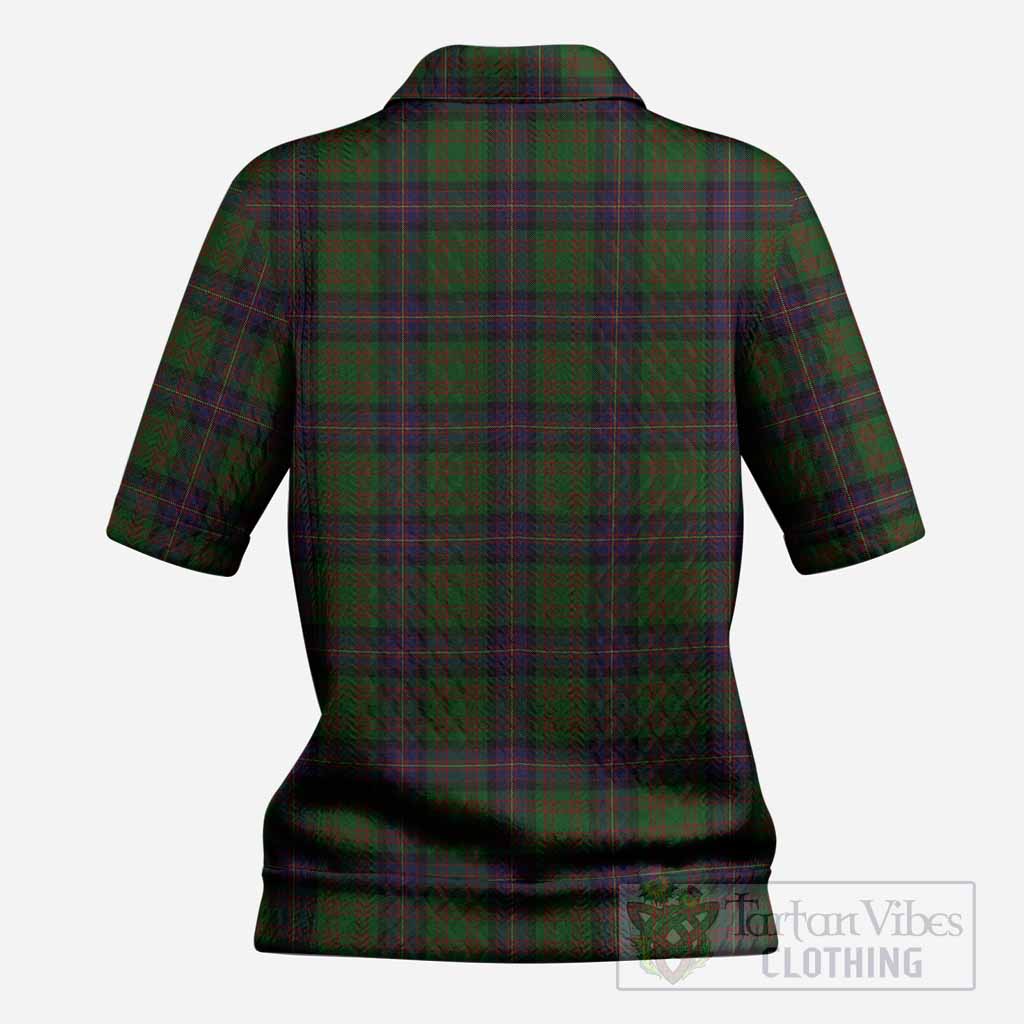 Cochrane Tartan Women’s Polo Sweater Top
