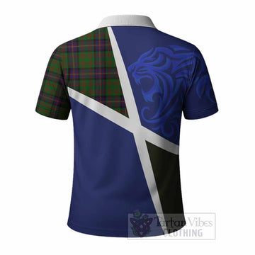 Cochrane The Scottish Football Crest Polo Shirt Lion-Tartan Army