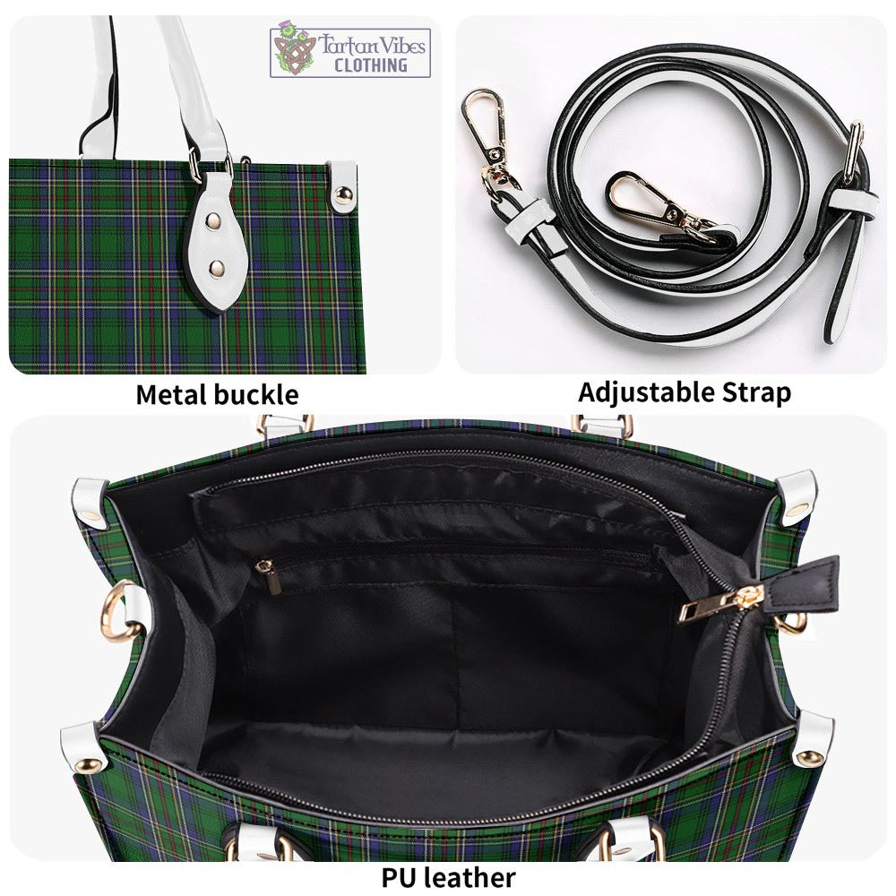 Tartan Vibes Clothing Cockburn Tartan Luxury Leather Handbags