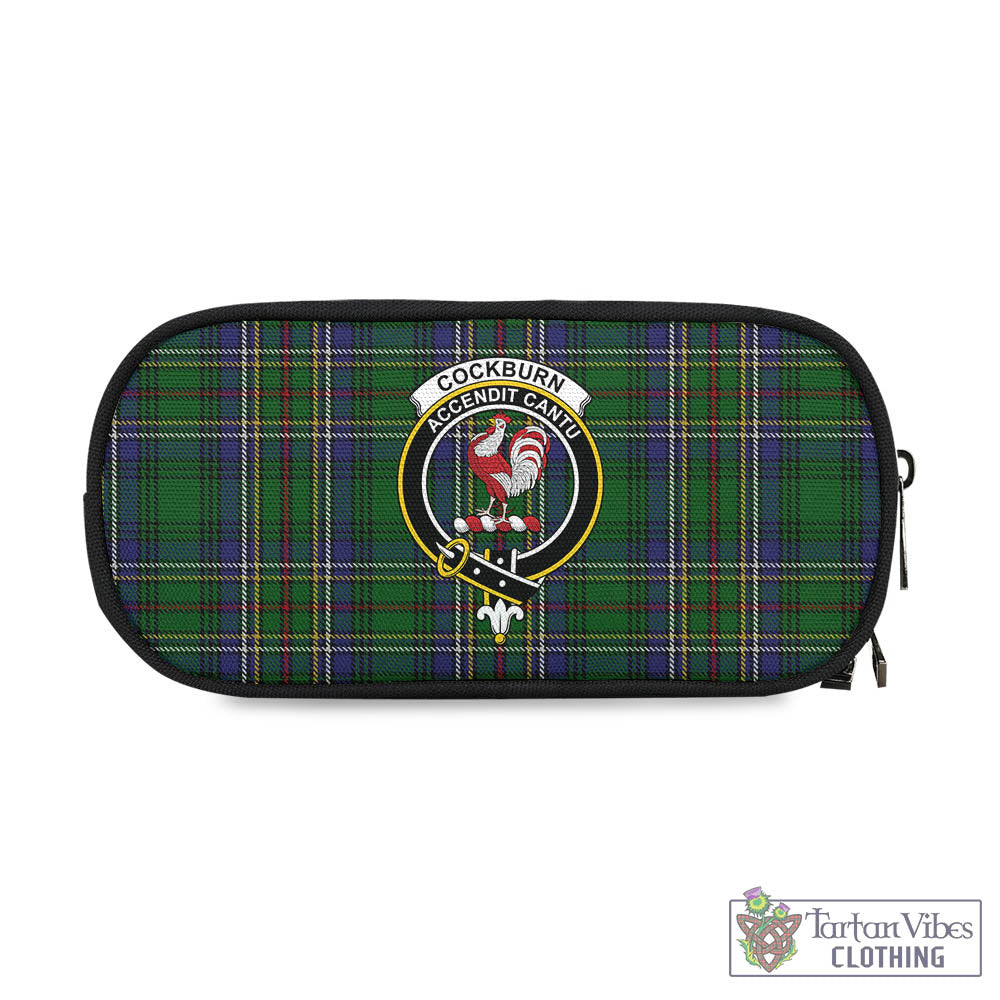 Tartan Vibes Clothing Cockburn Tartan Pen and Pencil Case with Family Crest