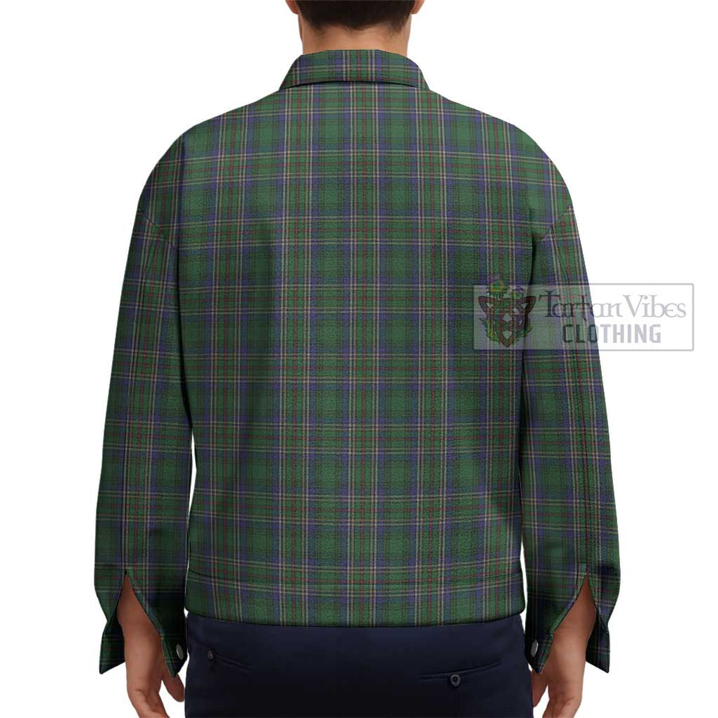 Cockburn Tartan Unisex Lapel Cotton Jacket - Tartan Vibes Clothing