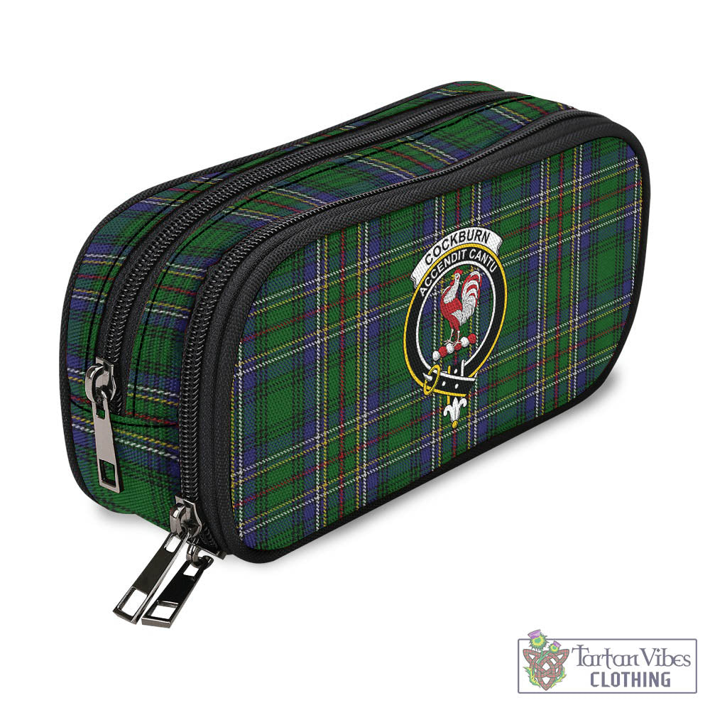Tartan Vibes Clothing Cockburn Tartan Pen and Pencil Case with Family Crest