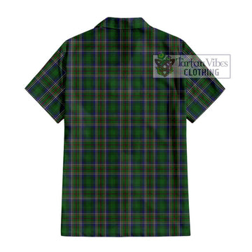 Cockburn Tartan Hawaiian Shirt with Family Crest DNA In Me Style
