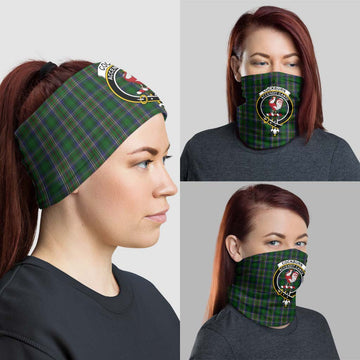Cockburn Tartan Neck Gaiters, Tartan Bandanas, Tartan Head Band with Family Crest