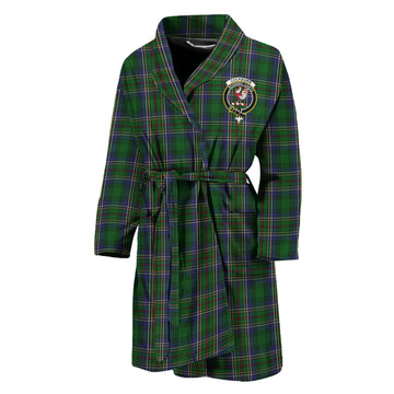 Cockburn Tartan Bathrobe with Family Crest
